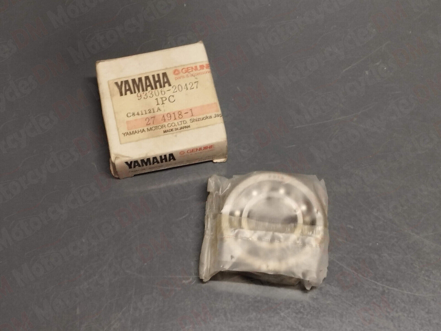 Yamaha genuine nos sr sc yp 125 xt 350 250 srx 250 tt 350 bearing pn 93306-20427