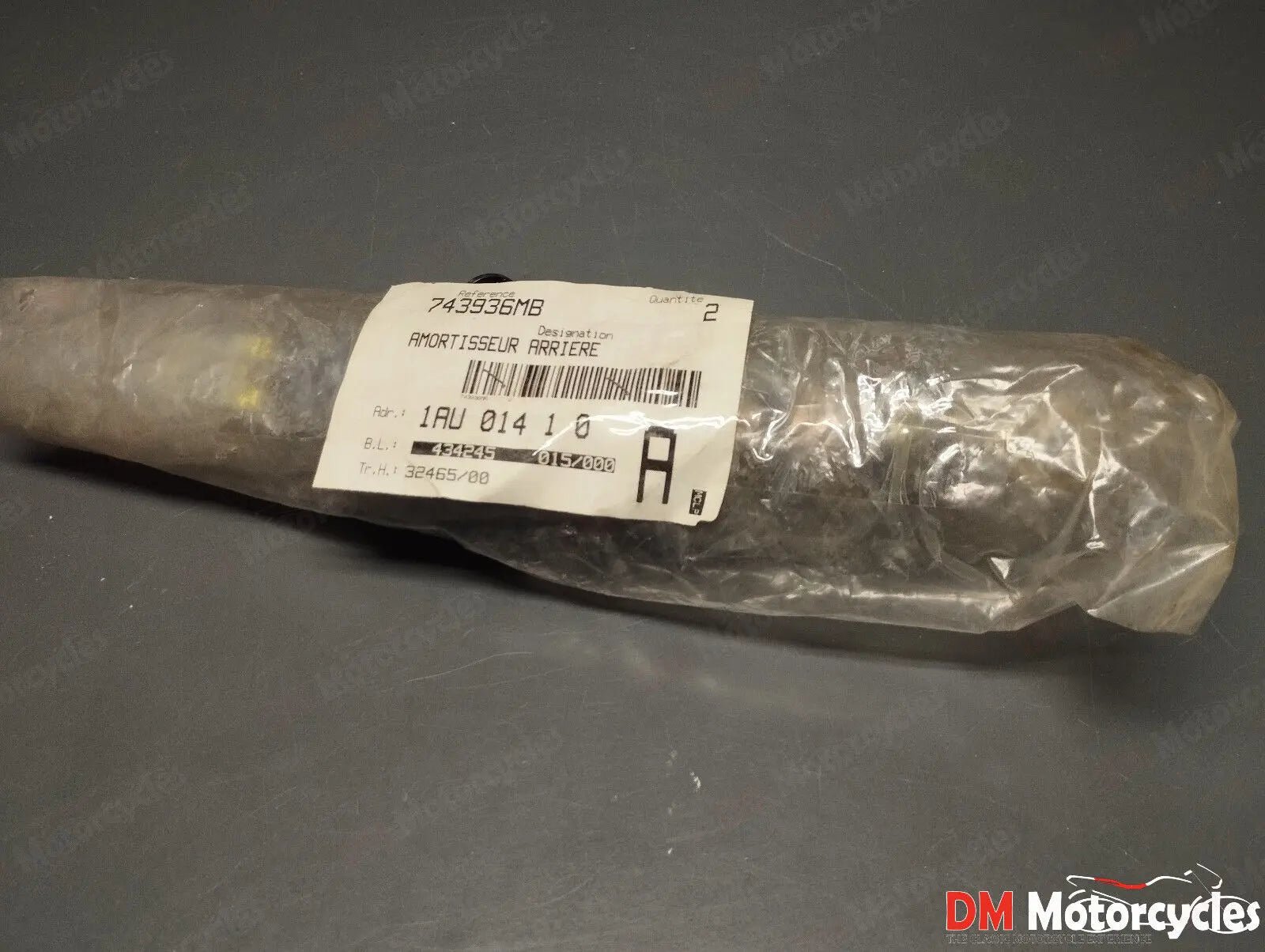 Peugeot genuine new speed fight x-race x-team wrc rear shock absorber 743936mb