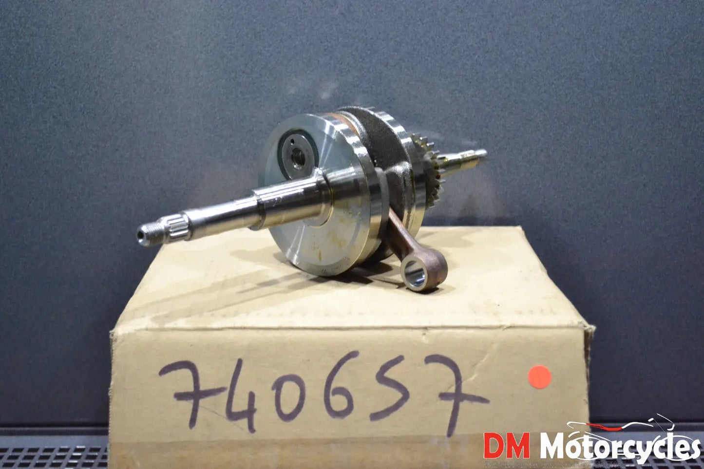 Peugeot genuine new elyseo jetforce 125 crankshaft assy pn 740657