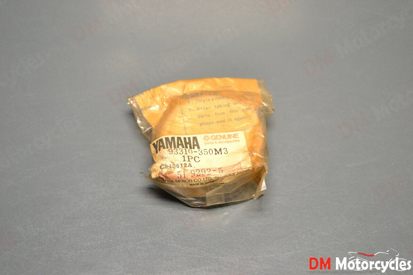 Yamaha genuine nos fj 1100 1200 clutch cylinder bearing pn 93310-350m3