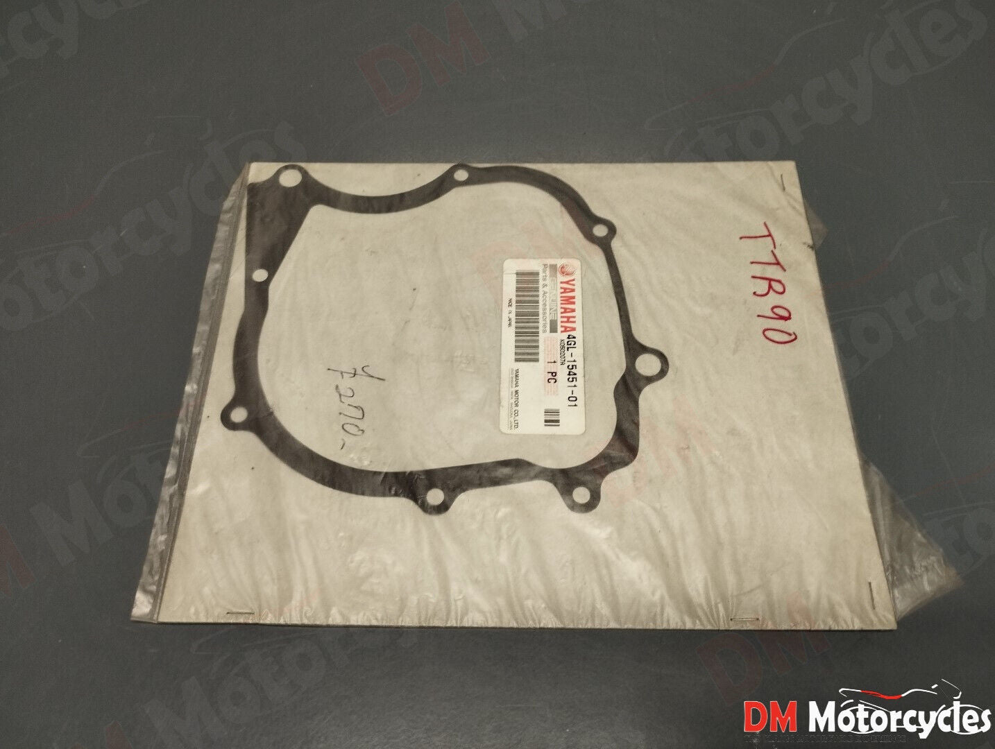 Yamaha genuine new ttr 90 crankcase cover gasket pn 4gl-15451-01