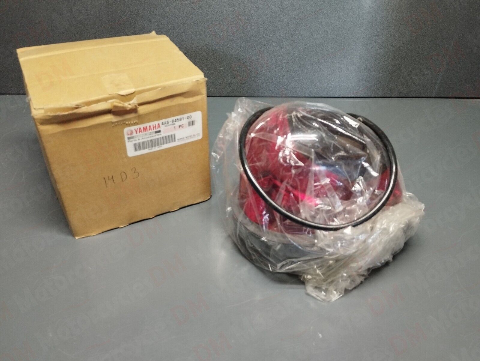 Yamaha genuine nos FZ 750P Police rotary beacon red light pn 4ch-84582-11