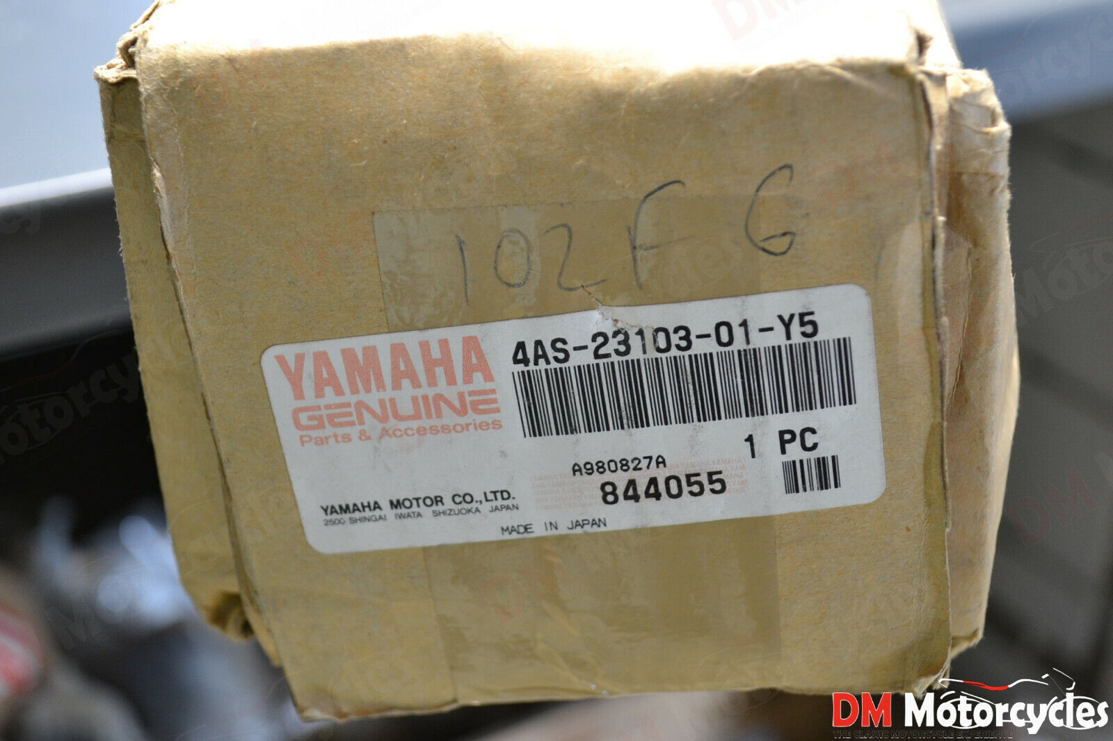 Yamaha genuine new fz750p fz 750 police 1FN 1985 right fork pn 4as-23103-01-y5