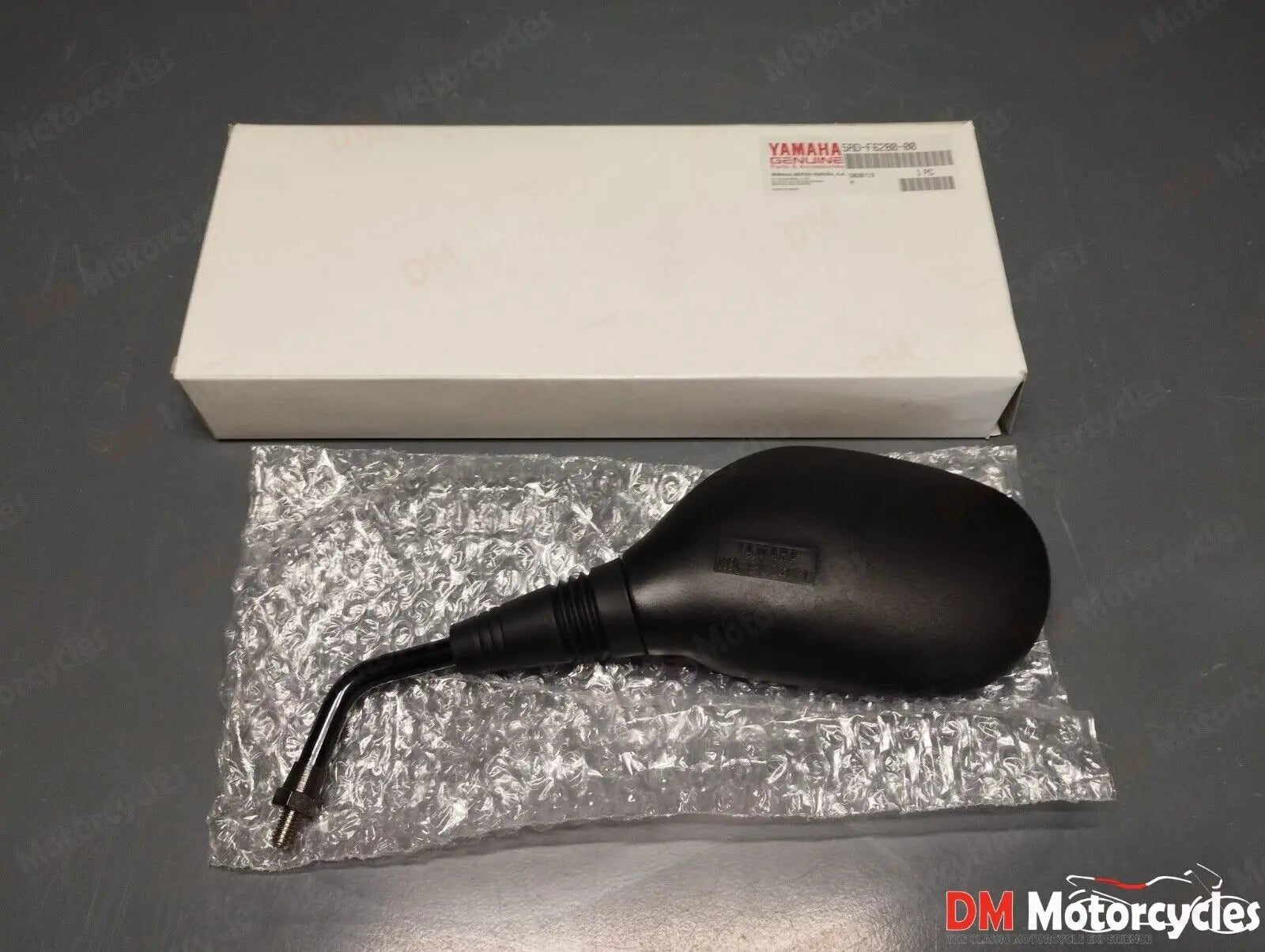 Yamaha genuine new n50 neos 1997 right mirror pn 5ad-f6280-00