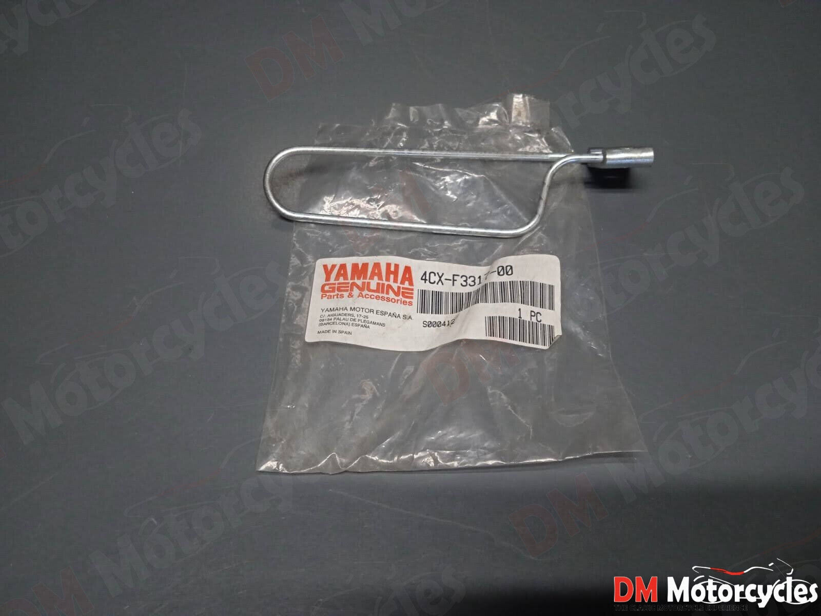 Yamaha genuine new YA50 cy50 cable guide pn 4cx-f3317-00