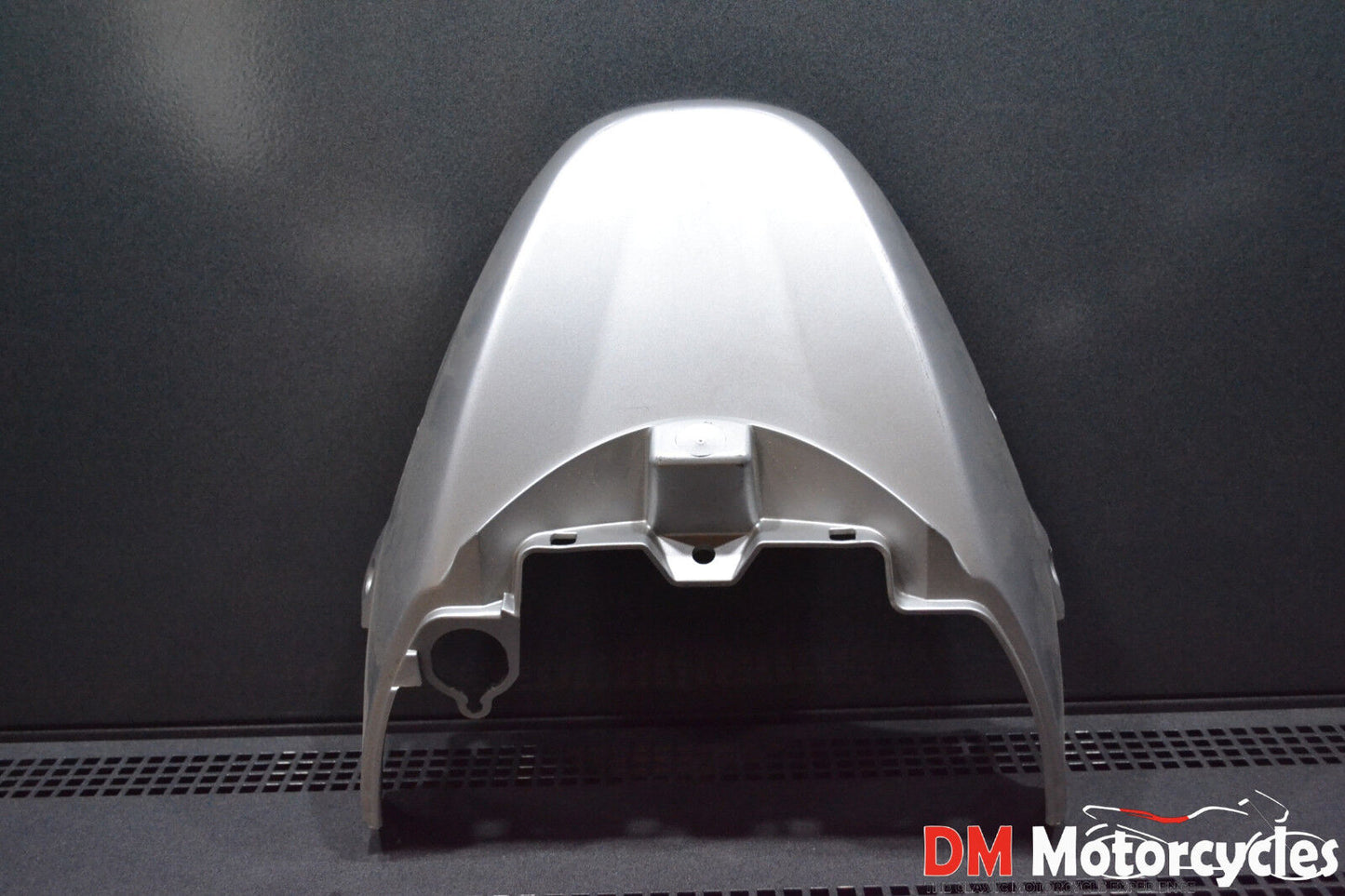 Peugeot genuine new trekker 50 lower front shield - gray technium pn 738617gt