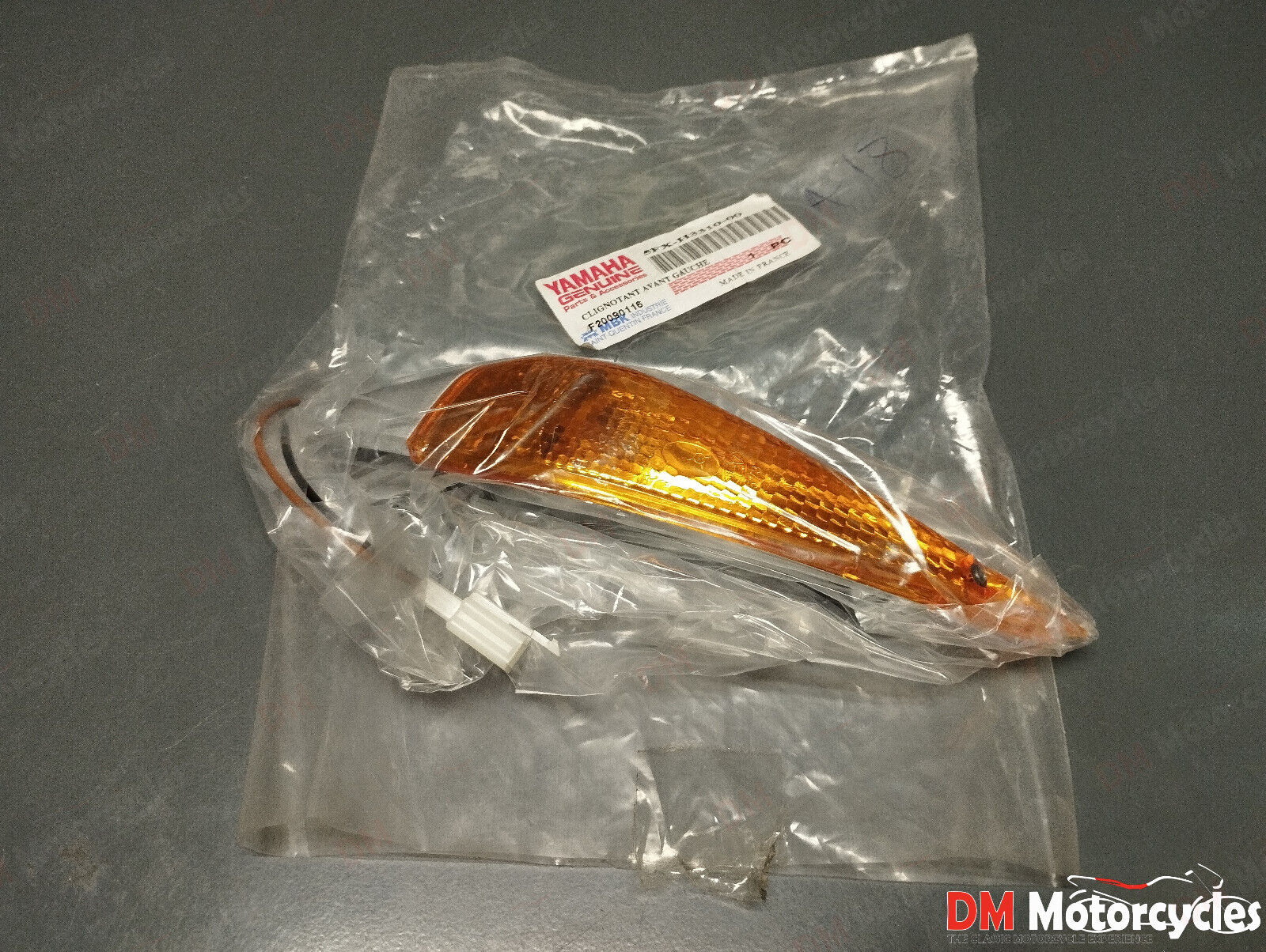 Yamaha genuine new cw 50 front left turn signal pn 5fx-h3310-00