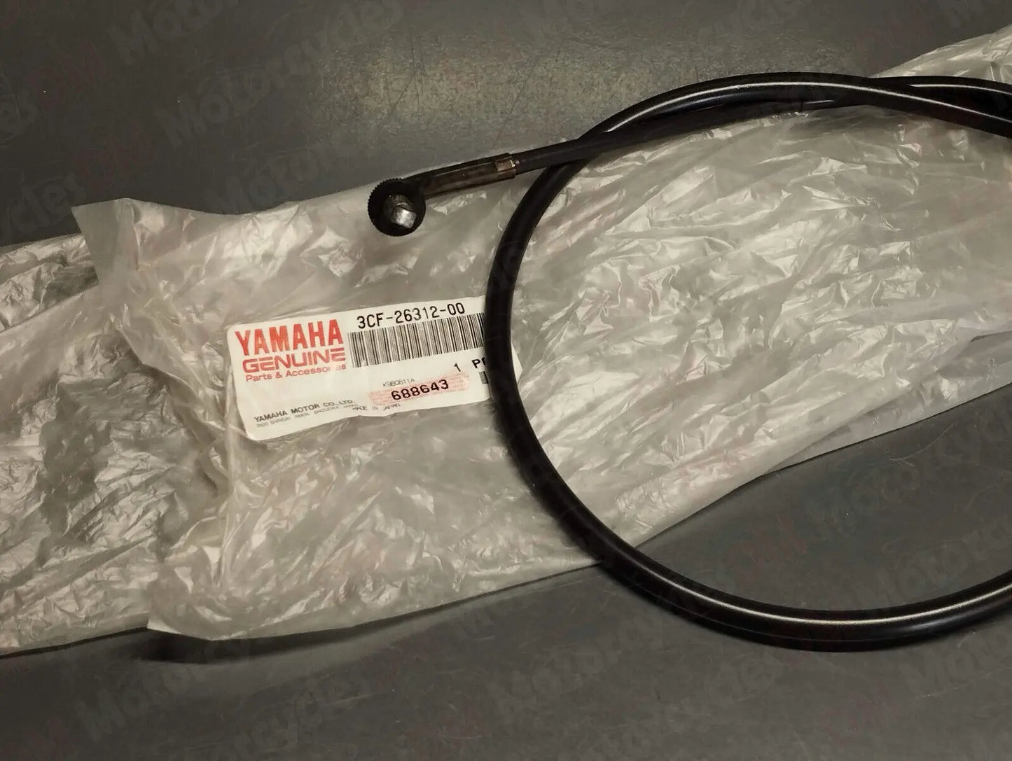 Yamaha genuine new xv 1100 750 virago throttle cable 2 pn 3cf-26312-00