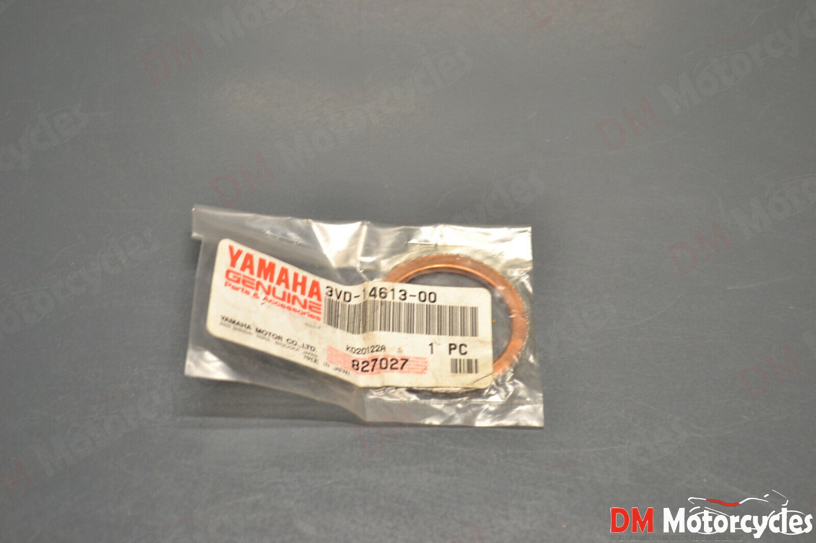 Yamaha oem new yz tdm yzf wr exhaust pipe gasket pn 3vd-14613-00