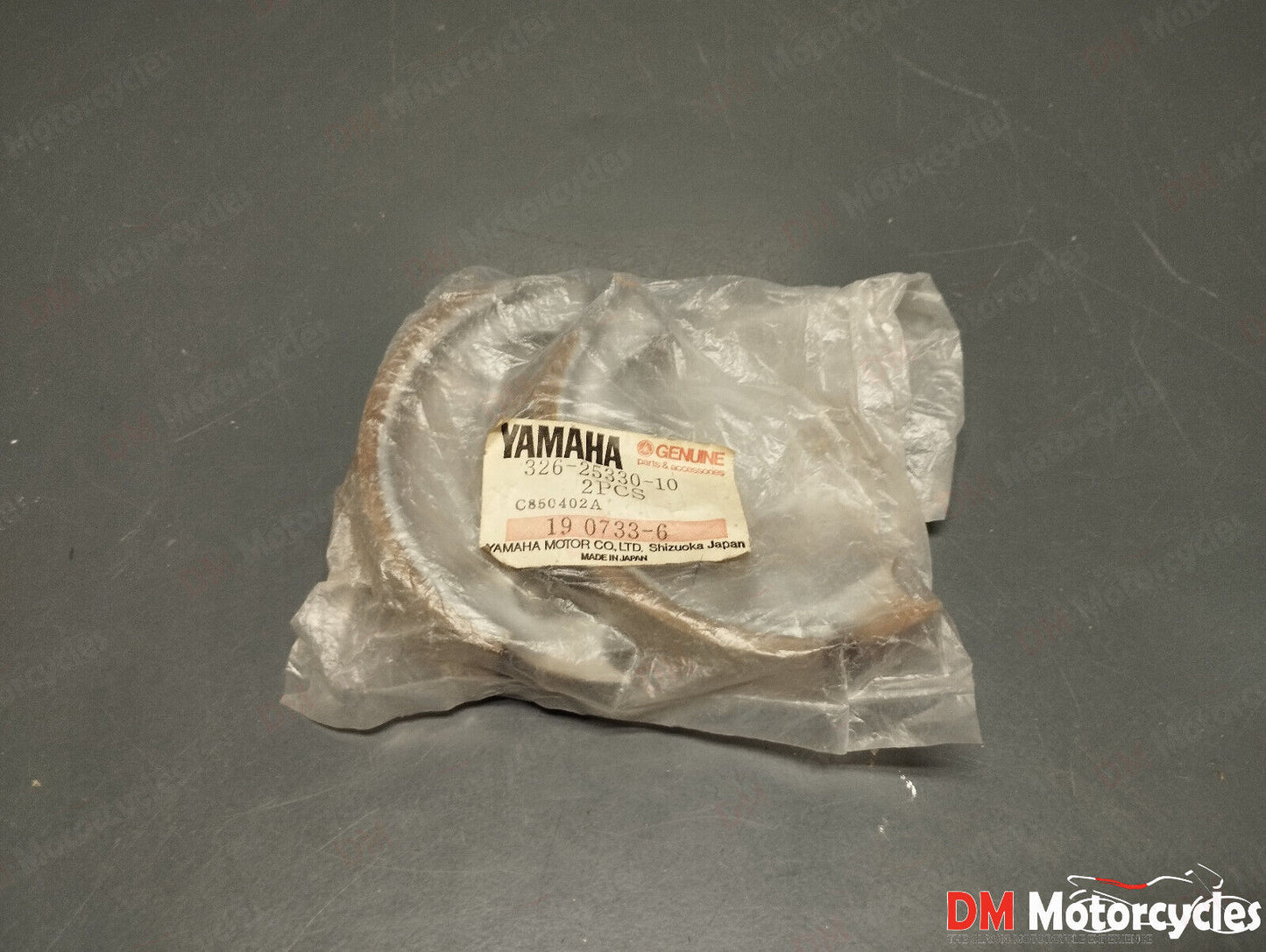 Yamaha genuine nos dt ty mr rx 50 rd 80 50 brake shoes kit pn 326-25330-10