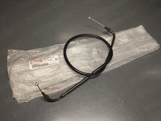 Yamaha oem xvs 650 drag star 97 xvs 400 96-99 throttle 2 cable pn 4tr-26312-00