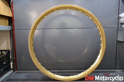 Yamaha genuine nos tt 350 1.60 x 21 did aluminum rim pn 94416-21436