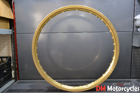 Yamaha genuine nos tt 350 1.60 x 21 did aluminum rim pn 94416-21436