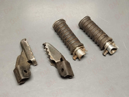 Yamaha genuine used tw 200 front and rear foot pegs