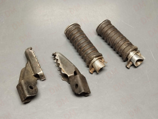 Yamaha genuine used tw 200 front and rear foot pegs