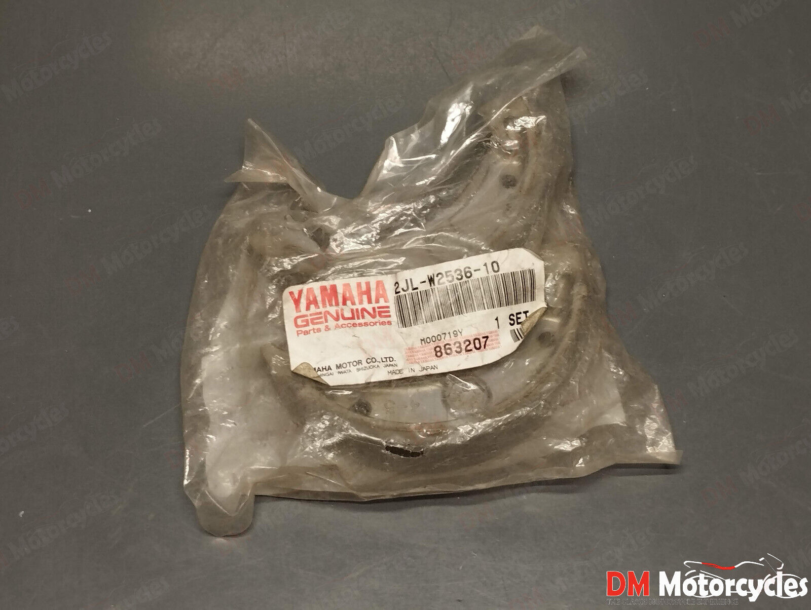 Yamaha genuine new dt mx rs 100 lb gt 80 lb 50 brake shoes kit pn 2jl-w2536-10