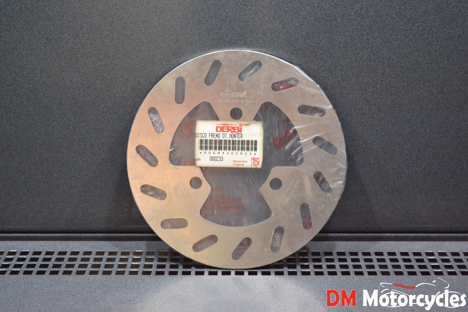 Derbi genuine new atlantis hunter paddock front disc brake rotor pn 00g01202021