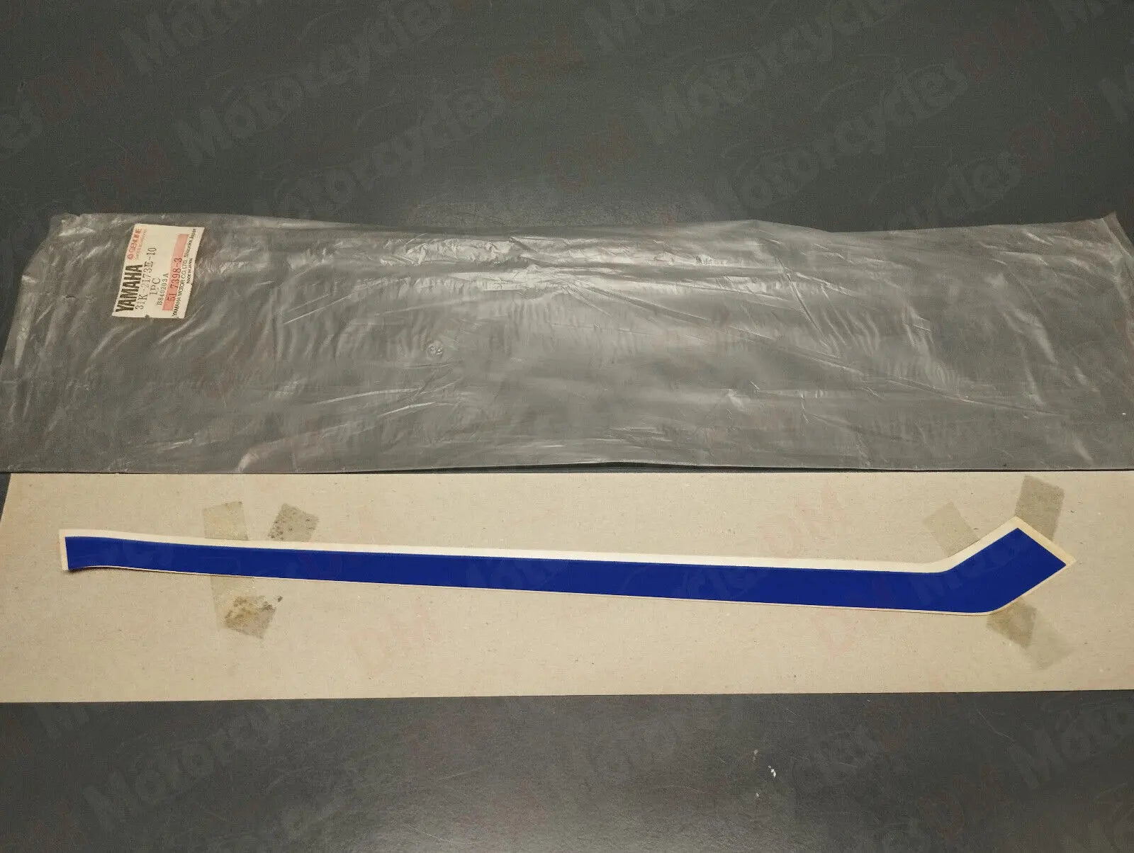 Yamaha genuine nos rd 350 rz 350 graphic 1 sticker decal pn 31k-2173e-10