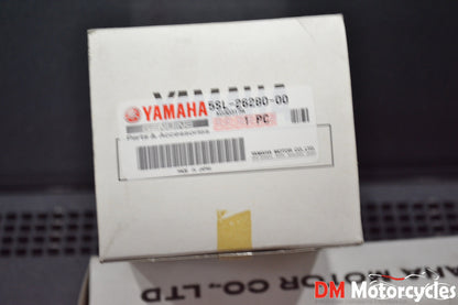 Yamaha genuine new yzf r6 2003 - 2009 left mirror pn 5sl-26280-00