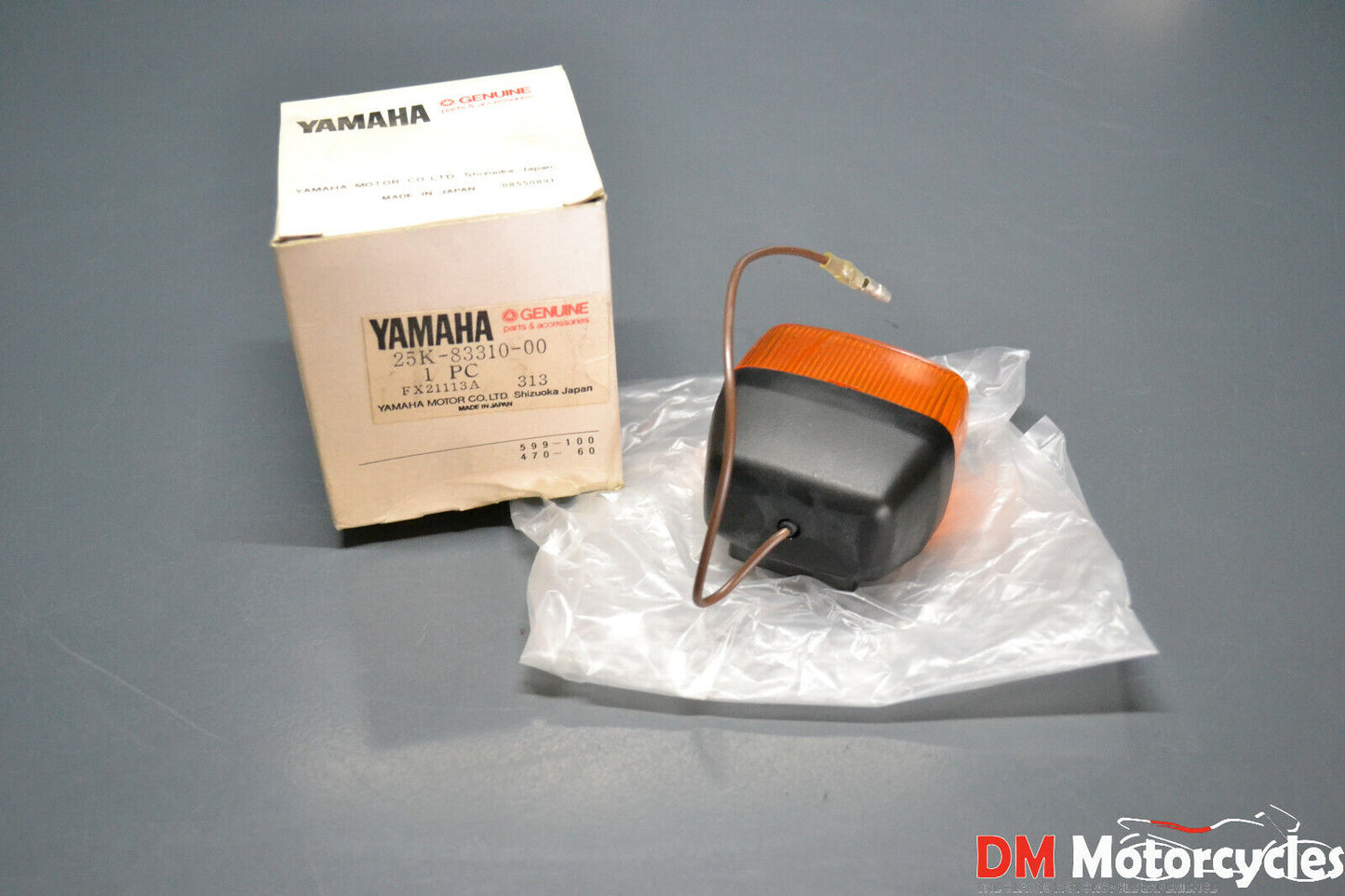 Yamaha genuine nos passol 2 indicator turn signal pn 25k-83310-10