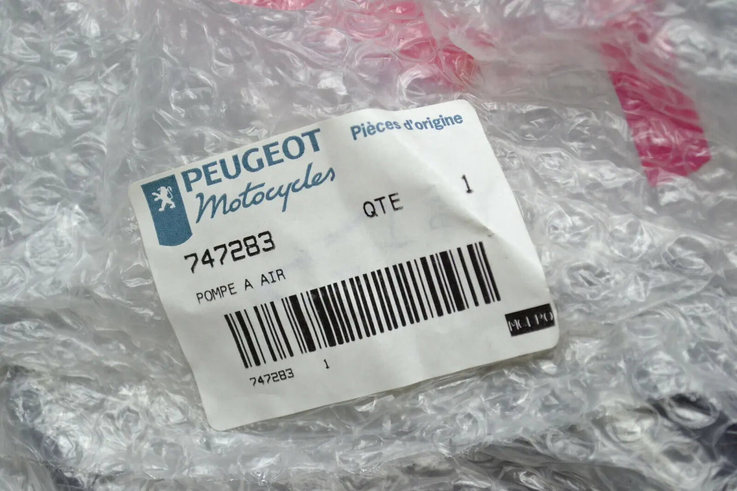 Peugeot genuine new ludix 14 elegant 50 secondary air valve pn 747283