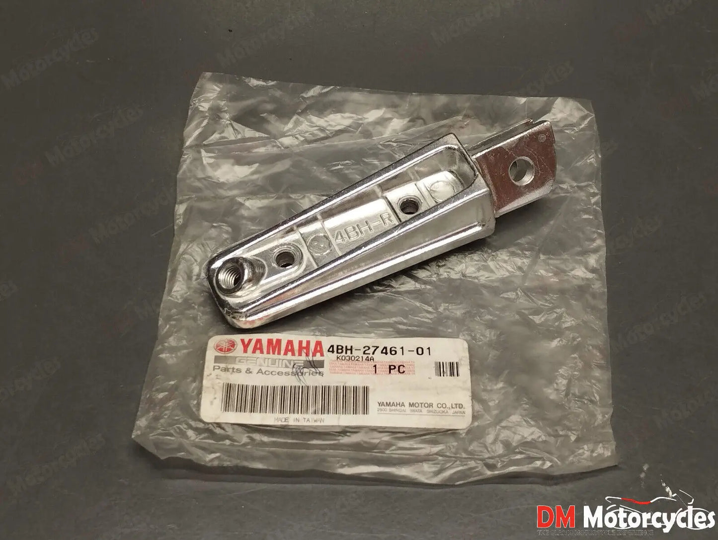 Yamaha genuine new fz 6 xv 1700 fjr 1300 gt footrest pn 4bh-27461-01