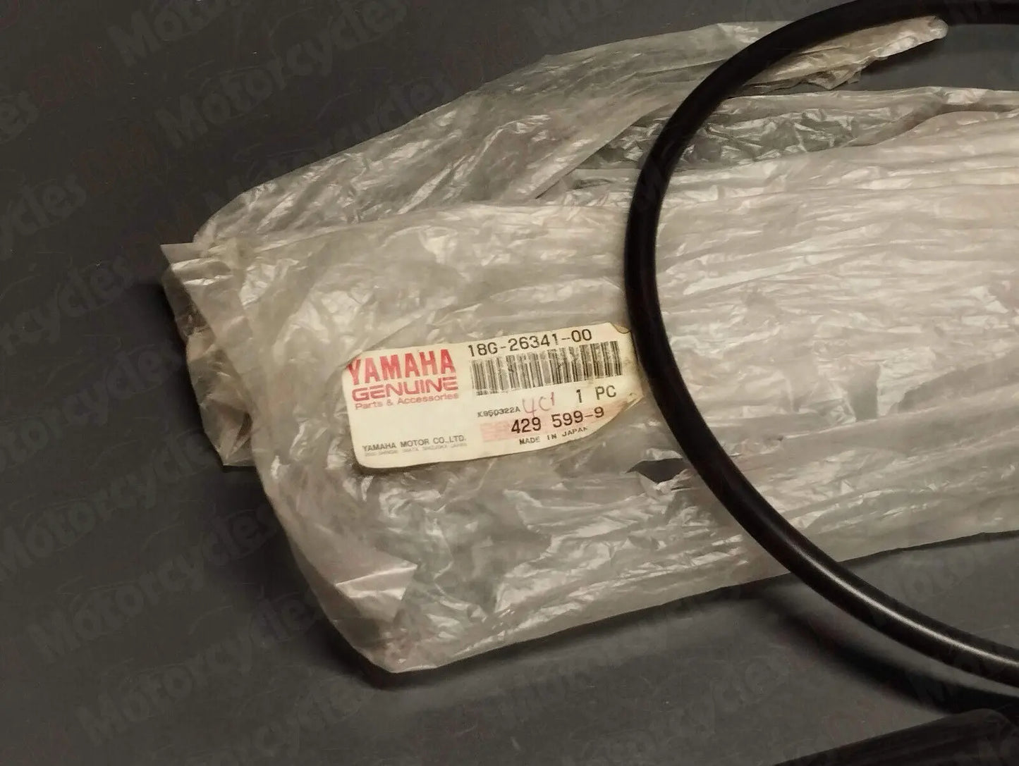 Yamaha genuine new dt 125 brake cable pn 18g-26341-00