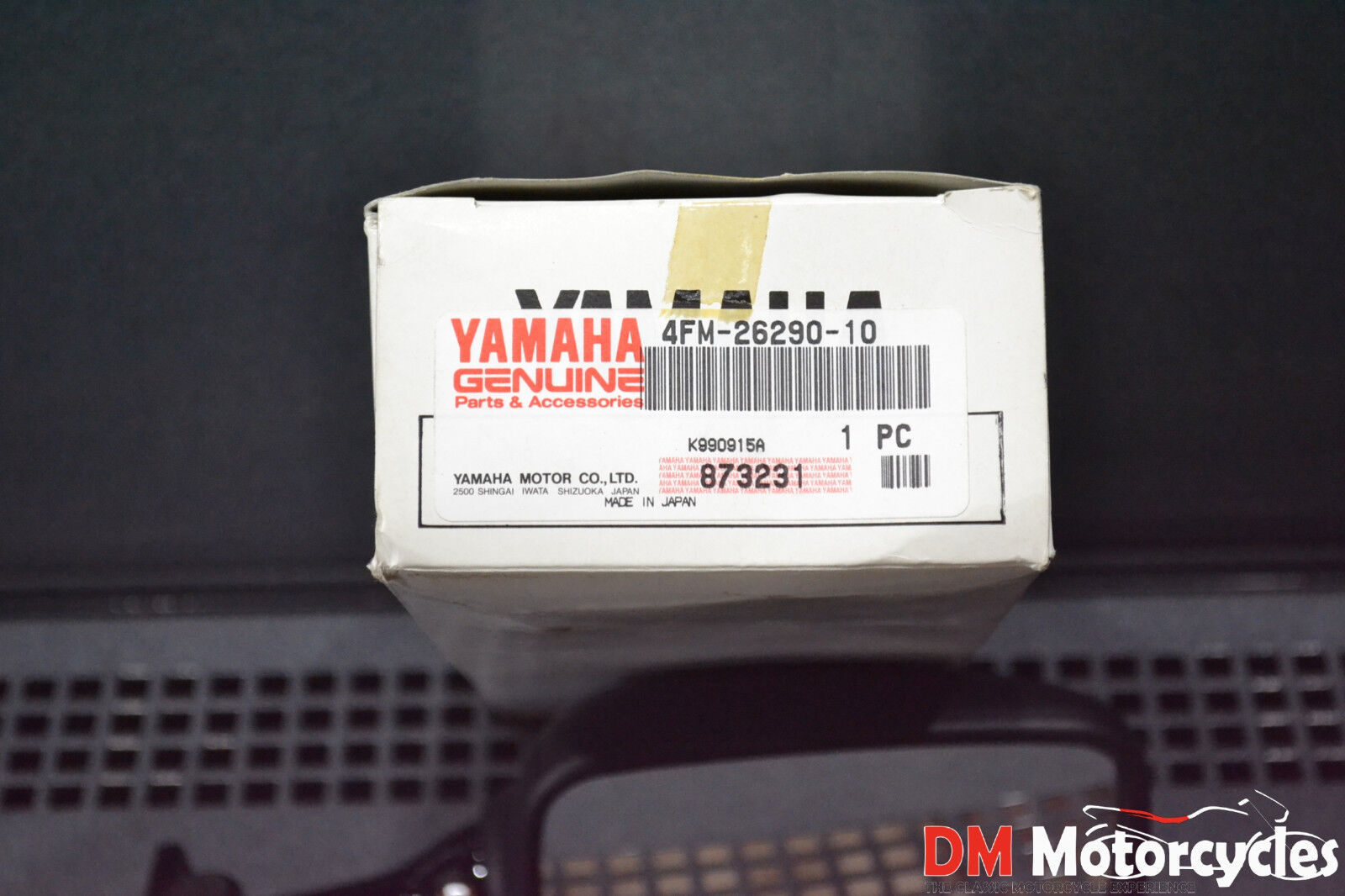 Yamaha genuine new tdm850 tdm 850 left mirror pn 4tx-26280-50