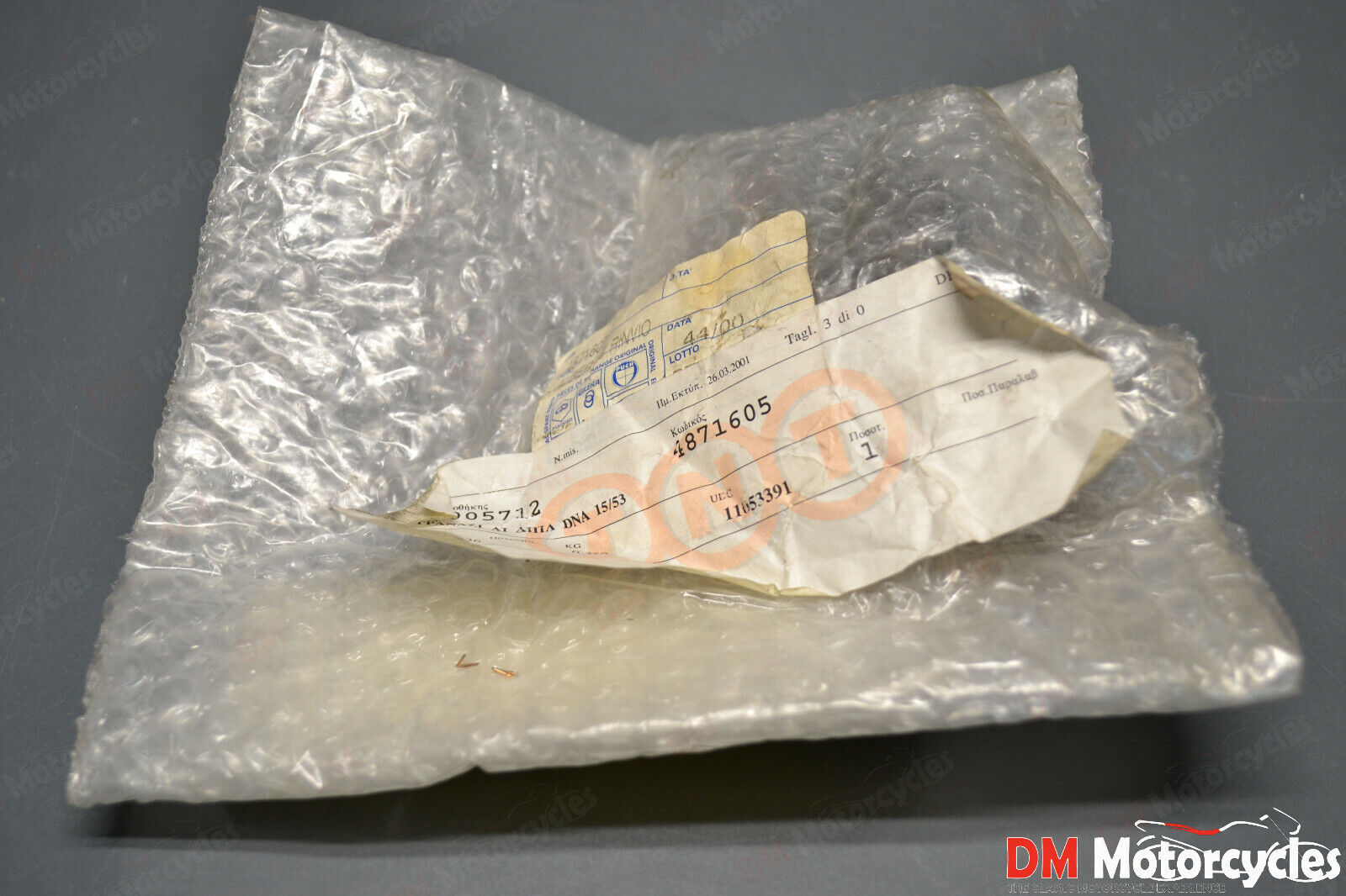 Piaggio genuine nos Gilera DNA 50 transmission shaft pn 4871605