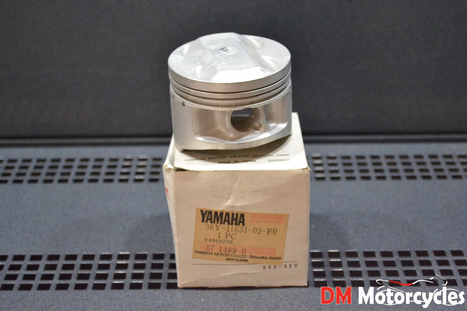 Yamaha genuine nos fj1100 fj 1100 1985 piston standard size pn 36y-11631-02-f0