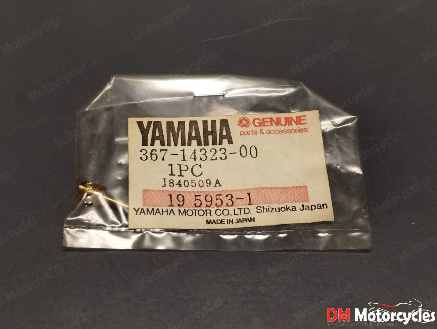 Yamaha genuine new yz dt gt mx 80 dt rd qa 50 air adjusting screw 367-14323-00