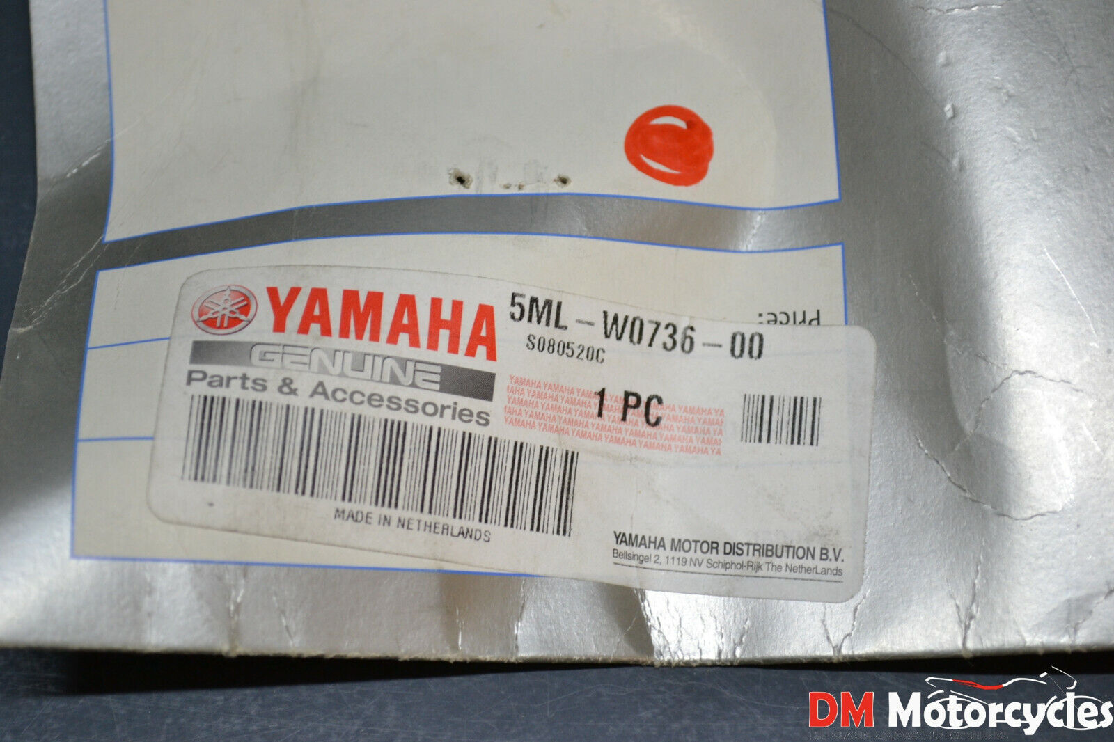 Yamaha genuine new cygnus x rear case carrier pn 5ml-w0736-00