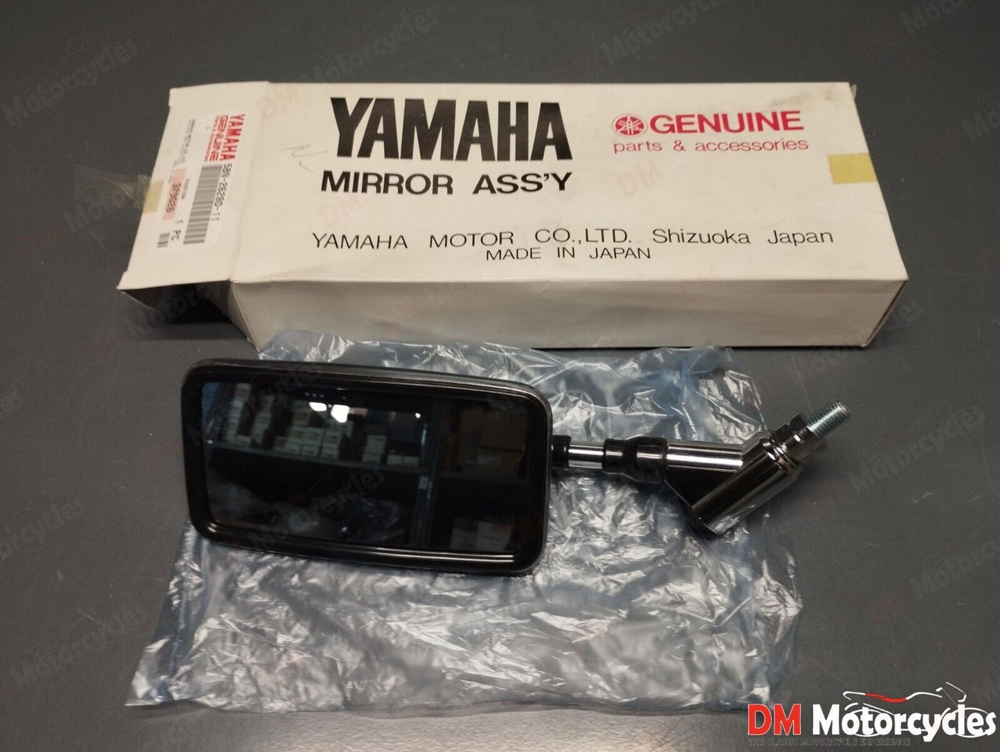 Yamaha genuine nos xvs650 drag star right mirror pn 5bn-26280-11