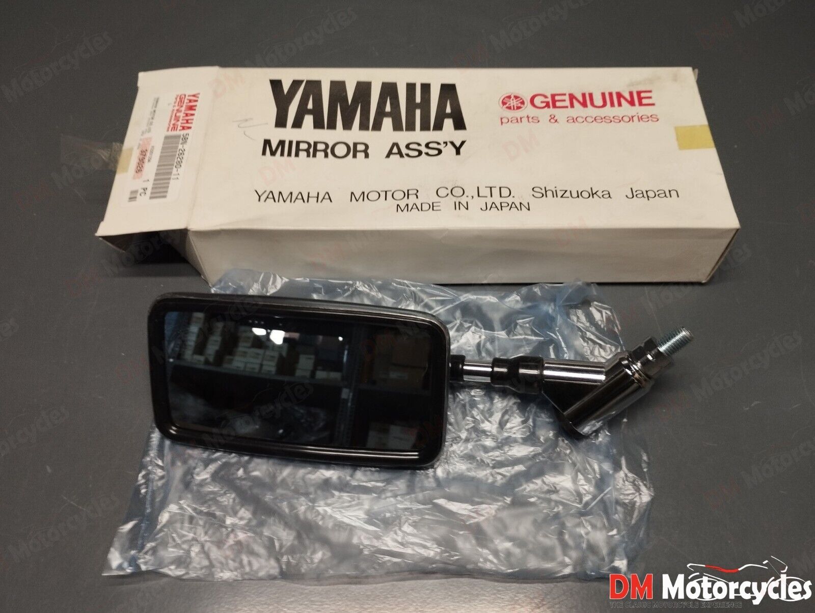 Yamaha genuine nos xvs650 drag star right mirror pn 5bn-26280-11