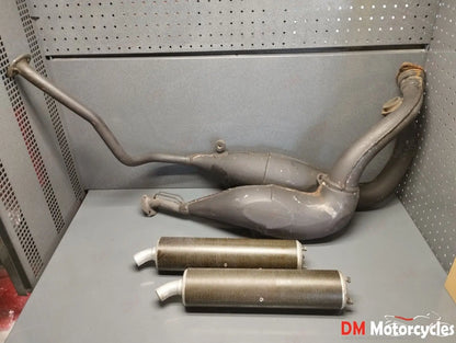 Aprilia genuine used RS250 RS 250 89/235*0009*00 exhaust muffler Complete