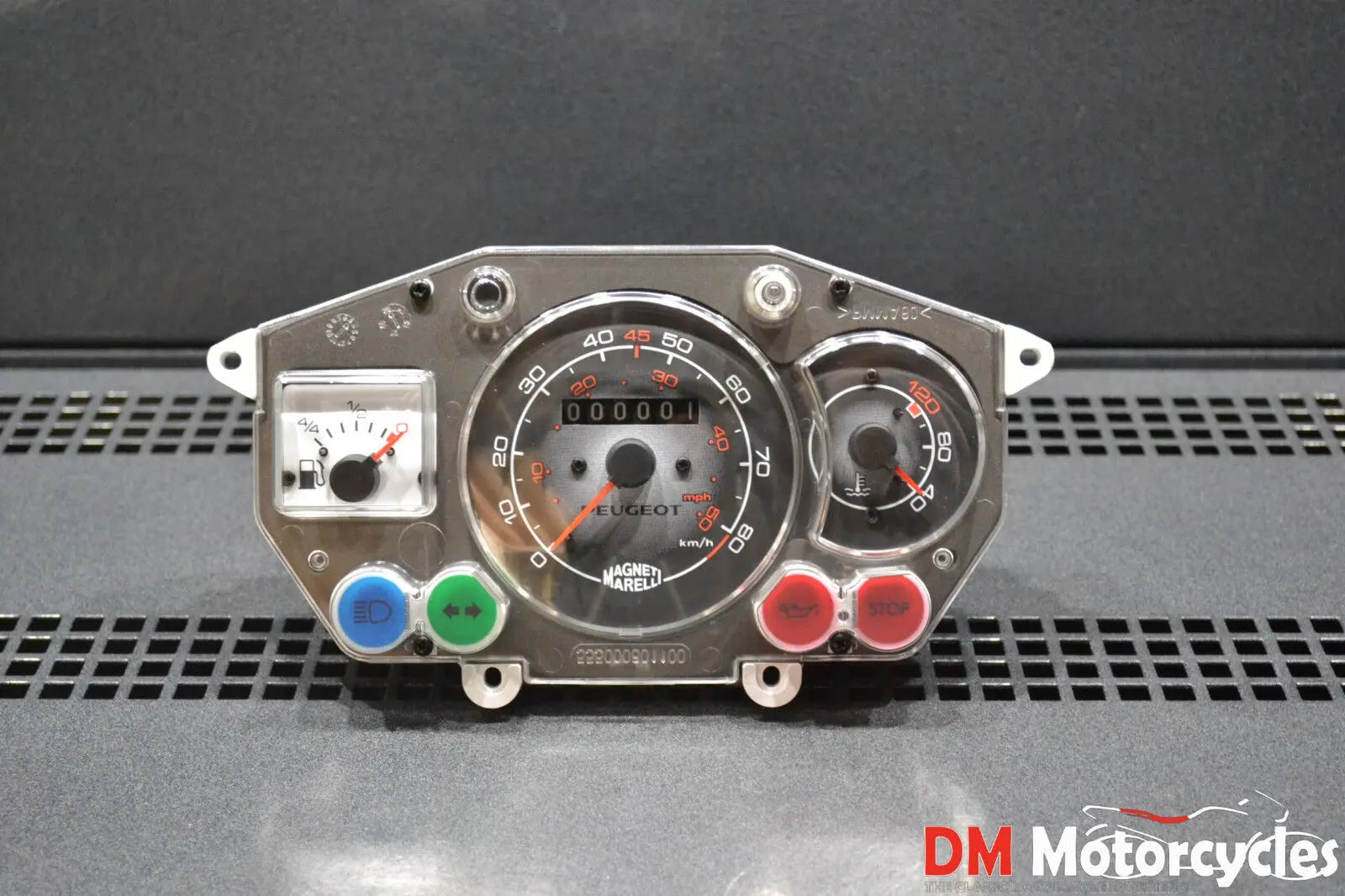Peugeot genuine new jetforce 50 speedometer gauge assy pn 765895