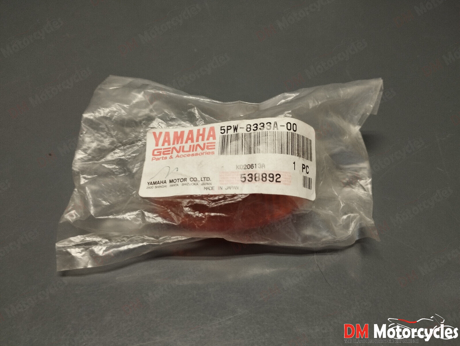 Yamaha genuine new tdm 900 xt 250 fz 1 fz 6 yzf r1 r6 turn signal 5pw-8333a-00