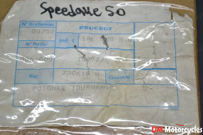 Peugeot genuine new Speedake 50 throttle grip housing assy pn 80750
