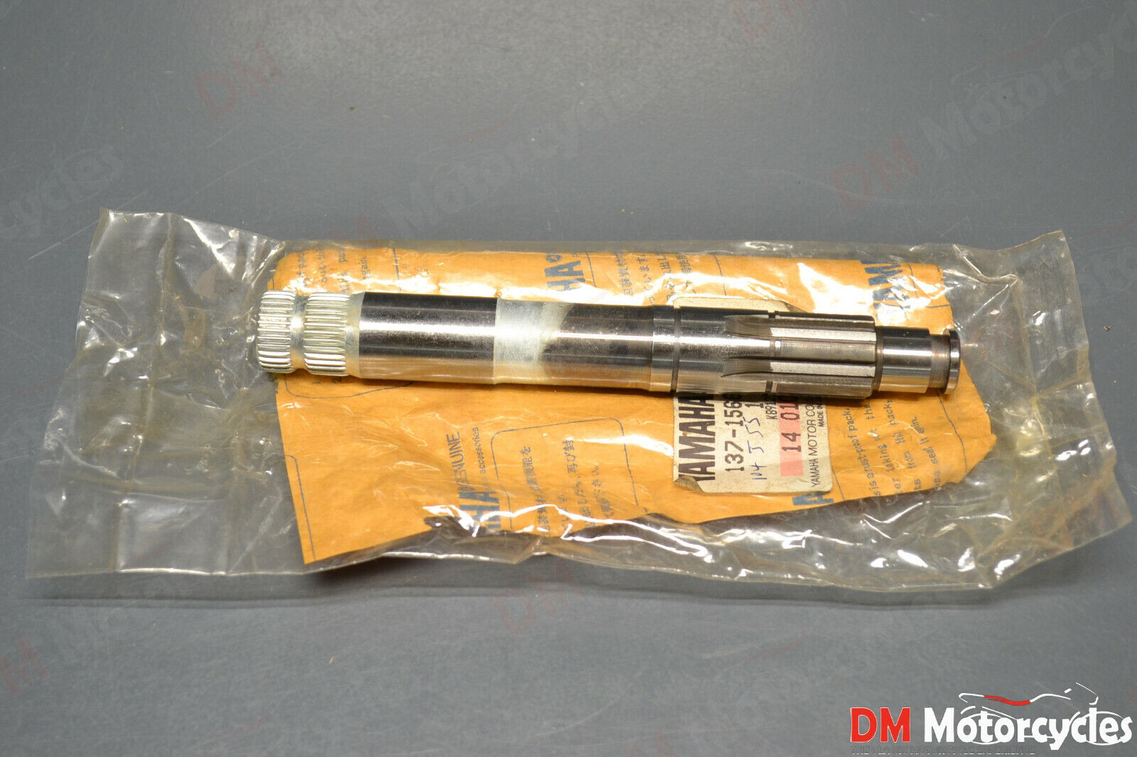 Yamaha genuine nos ya 1964 - 1966 kick starter shaft pn 137-15661-00