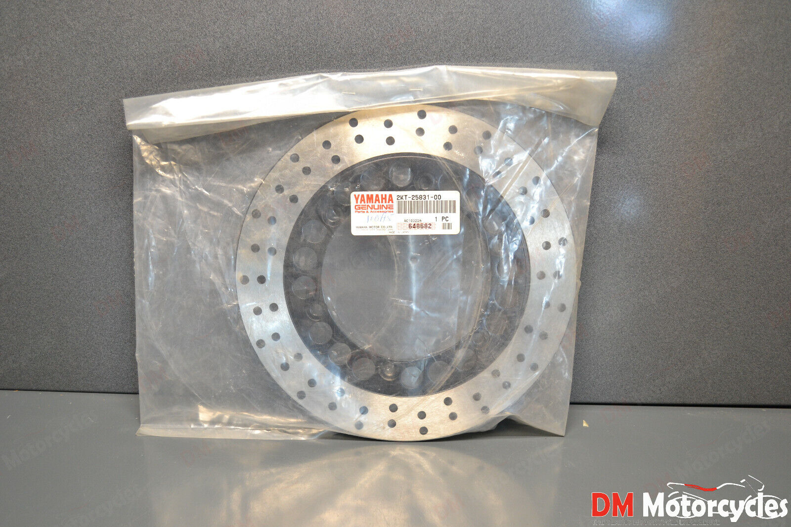 Yamaha genuine nos fzr 1000 genesis 87 - 95 rear brake rotor pn 2kt-25831-00