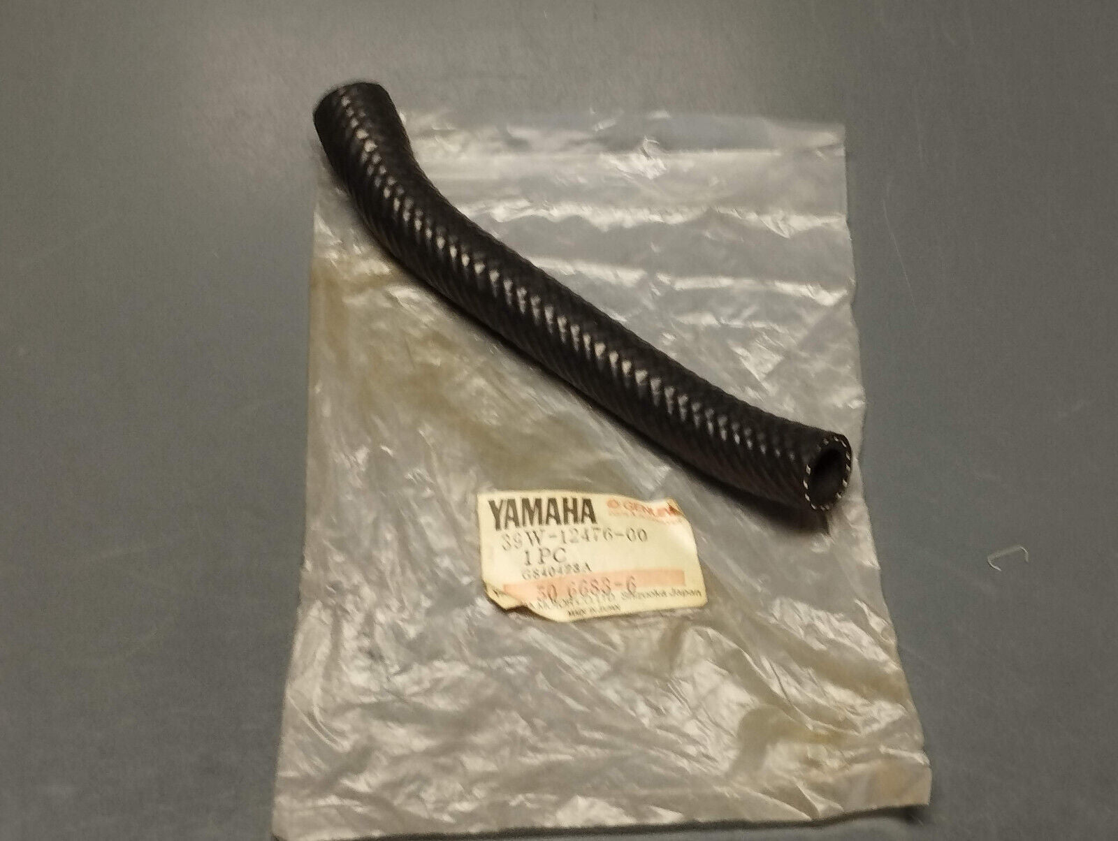 Yamaha genuine nos yz 125 83-85 radiator hose 6 pn 39w-12476-00