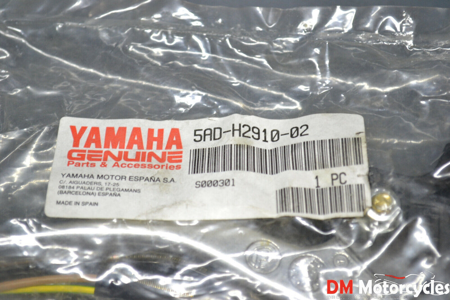 Yamaha genuine new yn50r neos left lever assy pn 5ad-h2910-02