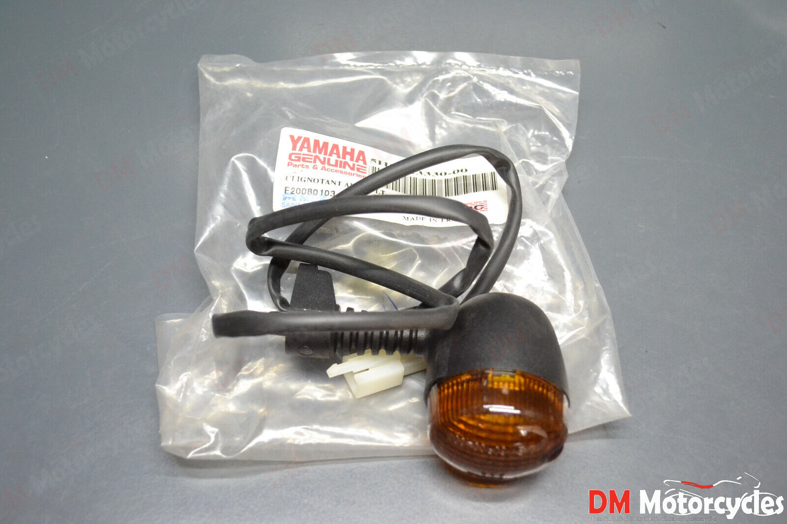 Yamaha genuine new yq 50 100 aerox nitro left rear turn signal pn 5he-h3330-00