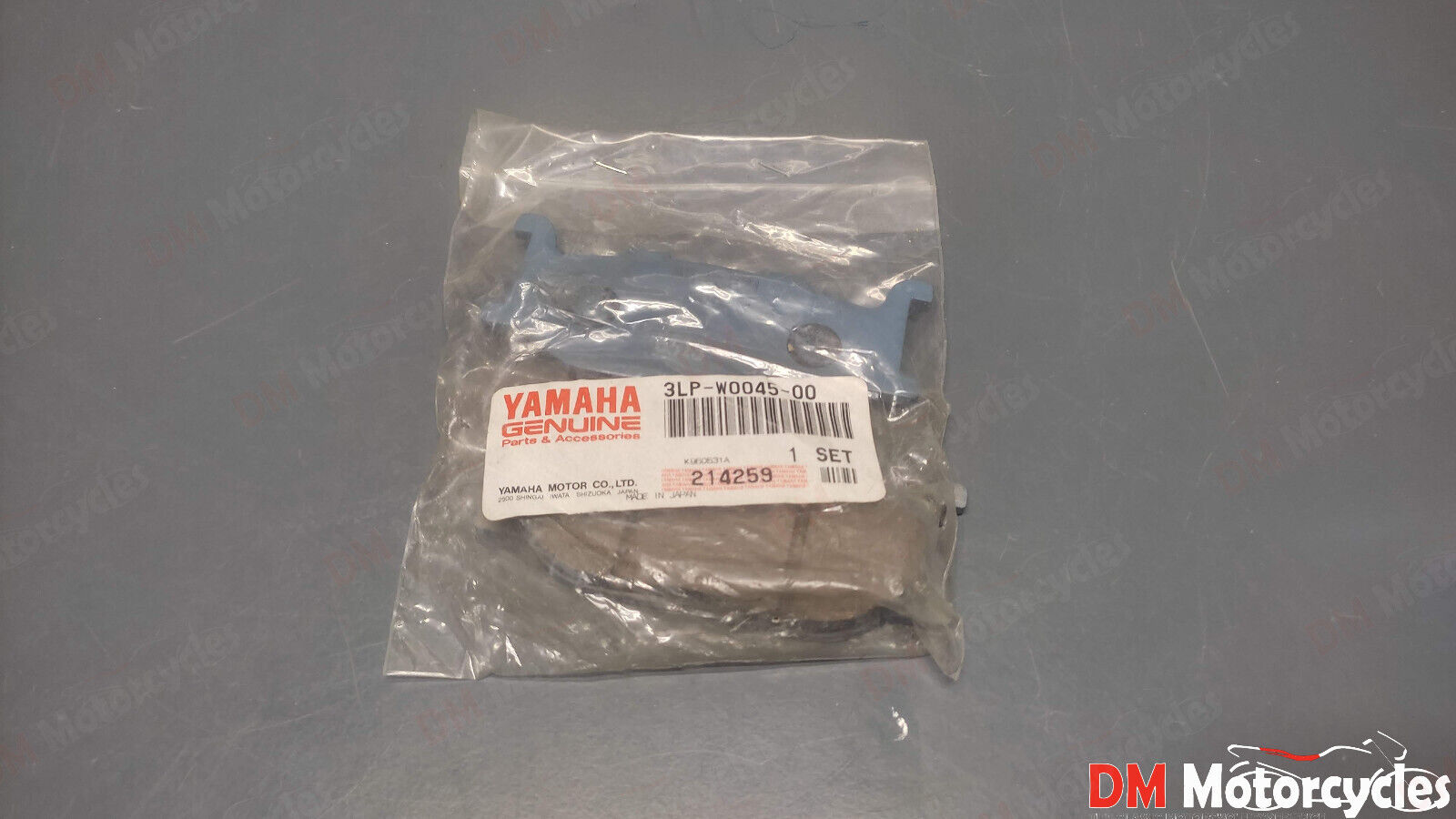 Yamaha genuine new virago xv 1100 750 brake pad kit pn 3lp-w0045-00