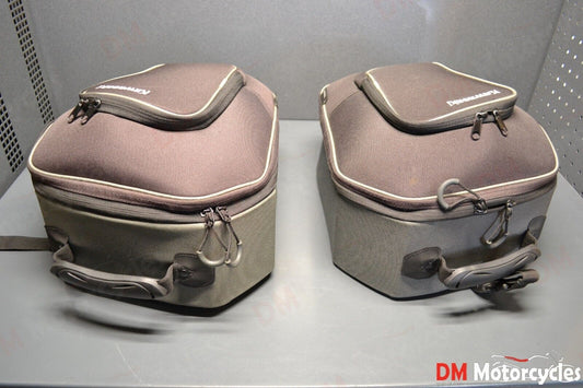 Kawasaki genuine used z650 ninja side panniers saddle bags
