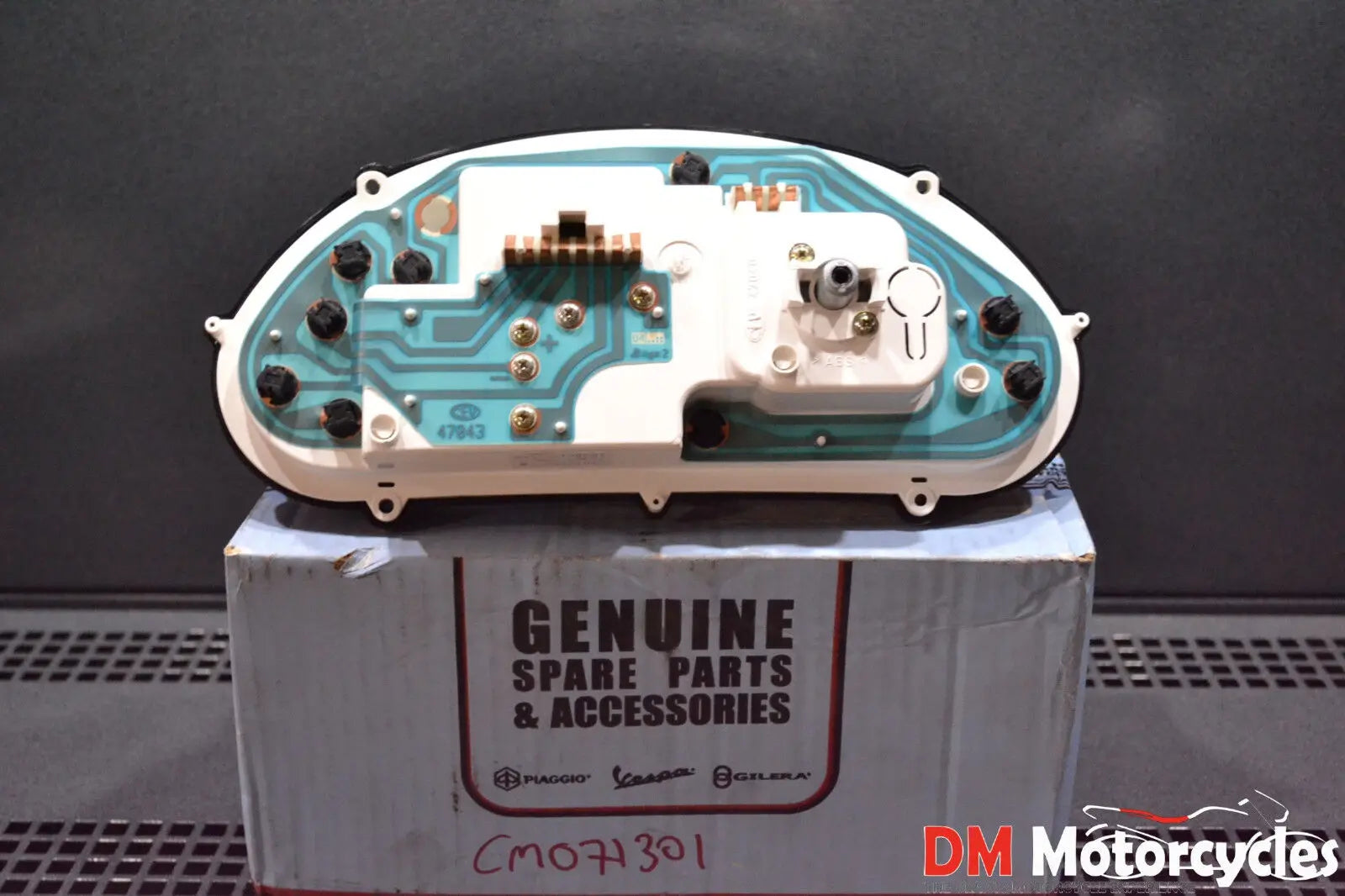 Piaggio genuine new nrg extreme mc3 speedometer gauge assy pn cm071301