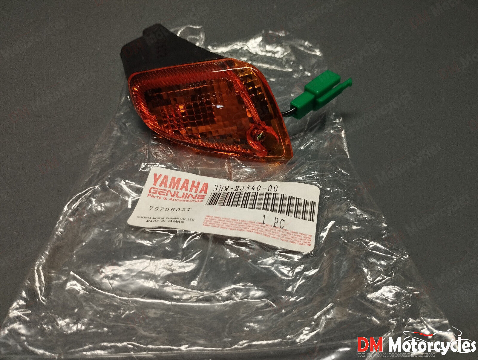 Yamaha genuine new cr 50 z target 96 rear right turn signal pn 3nw-h3340-00