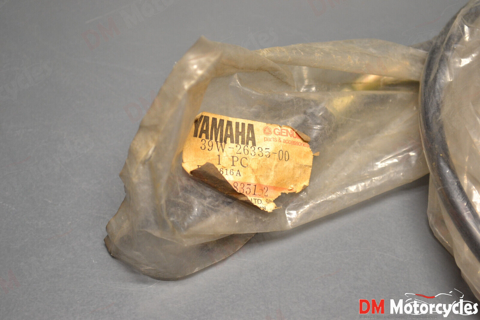 Yamaha genuine nos yz 125 1983 84 85 clutch cable pn 39w-26335-00