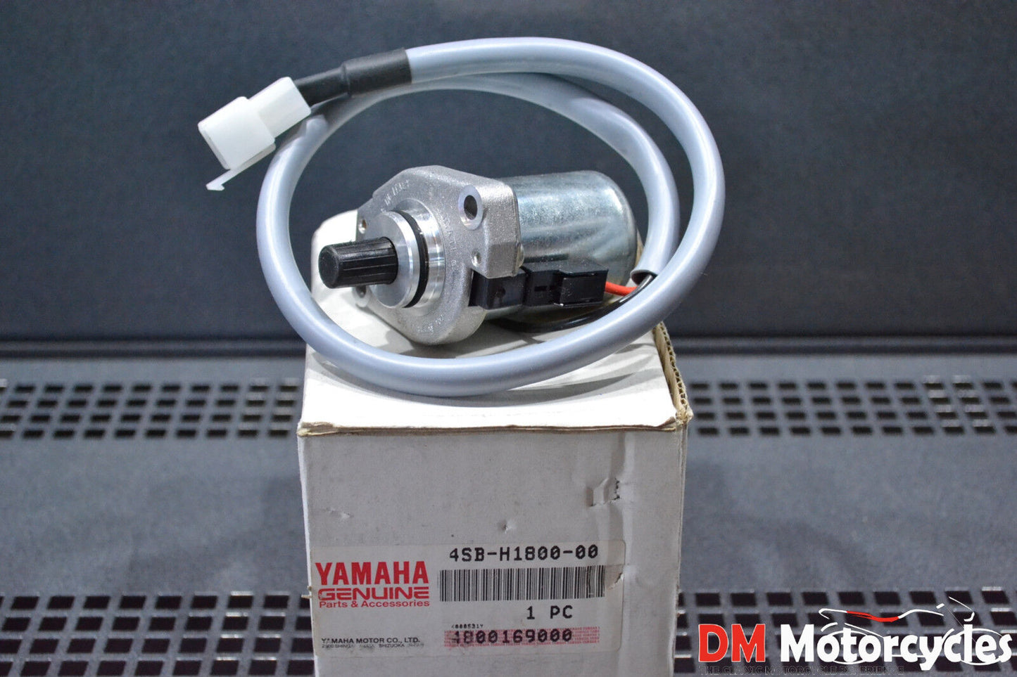 Yamaha genuine new ew 50 cw 50 starter motor pn 4sb-h1800-00