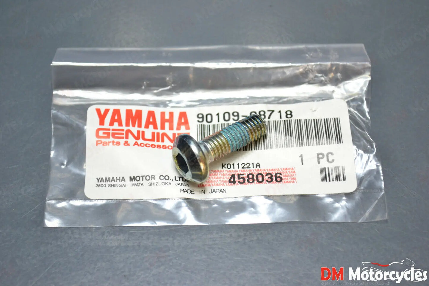 Yamaha Hex Socket Brake Disc Bolt 90109-08718